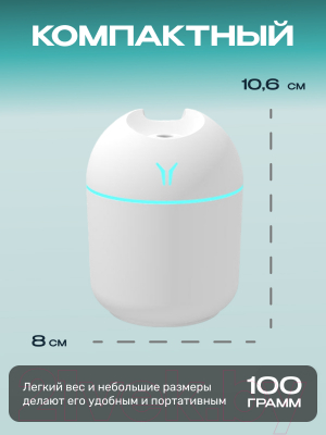 Ультразвуковой увлажнитель воздуха Sundays Home TBD0603344201 (белый)