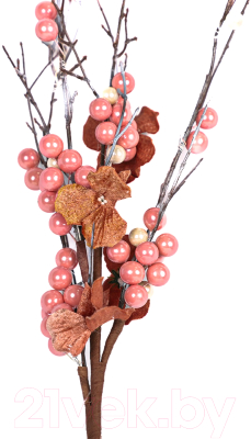 Ветка новогодняя GrandSiti 12253 / L80CM