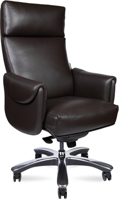 Кресло офисное Norden Ritz / A 2108 brown leather - фото
