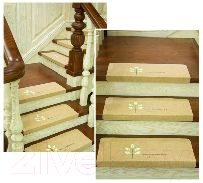 Набор ковриков для лестницы Mio Tesoro 55x22x4.5 / C0010141C