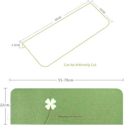 Набор ковриков для лестницы Mio Tesoro 55x22x4.5 / C0010141C