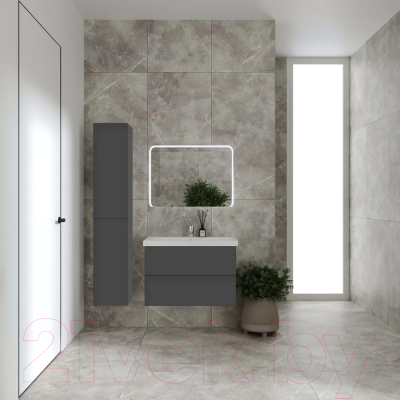 Зеркало Viant Бали 80x60 / VBAL8060-ZLED