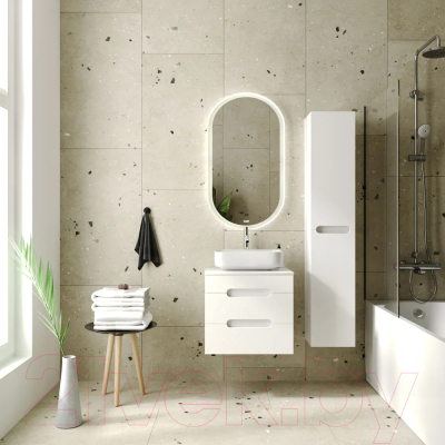 Зеркало Viant Марсель 55x100 / VMAR55100-ZLED