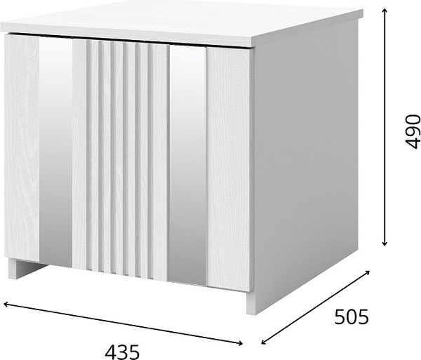 Прикроватная тумба Мебель-КМК Харди 0965.22