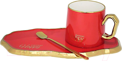 Чашка с блюдцем Lenardi 106-081 - фото