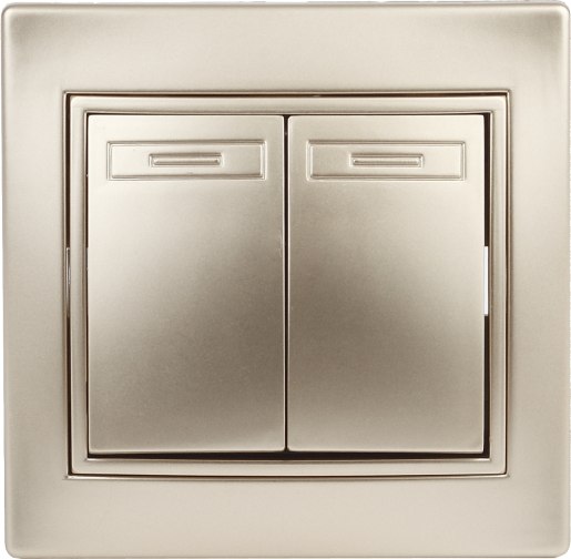 Выключатель INTRO Plano 1-107-04 / Б0053808 - фото