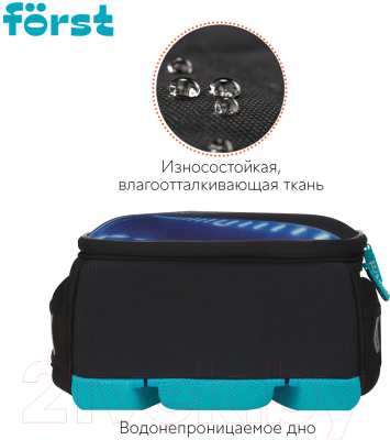 Школьный рюкзак Forst F-Top. Automotive / FT-RY-012409