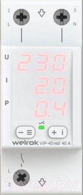 Реле напряжения Welrok VIP-40 - фото