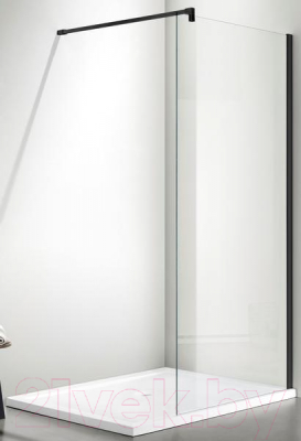 Душевая стенка Aquatek 140x200 / AQ WIW 14020BL