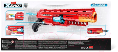 Бластер игрушечный Zuru X-Shot Excel Caliber / 36675
