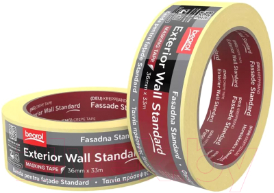 Лента малярная Beorol Facade Standard 36мм/33м