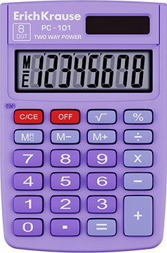 Калькулятор Erich Krause PC-101 Pastel / 62006 - фото