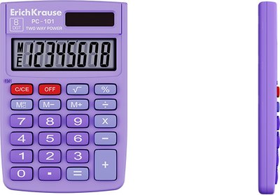 Калькулятор Erich Krause PC-101 Pastel / 62006