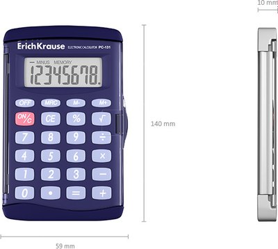 Калькулятор Erich Krause PC-131 Classic / 62016