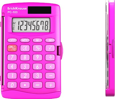Калькулятор Erich Krause PC-103 Neon / 62017