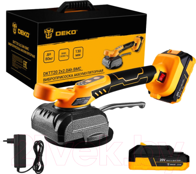 Виброприсоска для укладки плитки Deko DKTT20 / 063-4377