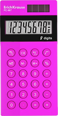 Калькулятор Erich Krause PC-987 Neon / 62012 - фото
