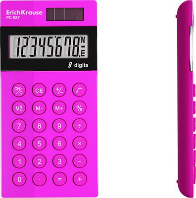 Калькулятор Erich Krause PC-987 Neon / 62012
