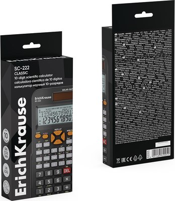 Калькулятор Erich Krause SC-222 Classic / 62005