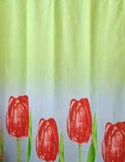 Шторка-занавеска для ванны Miranda Lale Red - фото