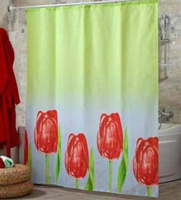 Шторка-занавеска для ванны Miranda Lale Red