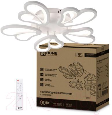 Потолочный светильник INhome Elegant Iris / 4690612051475