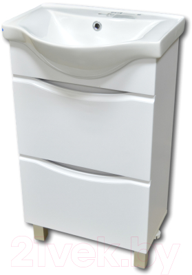 Тумба с умывальником Гамма 22оФ8/2-У 50 Базик-7050 - фото