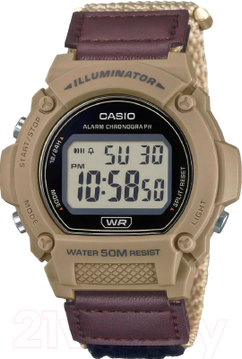 Часы наручные мужские Casio W-219HB-5A - фото