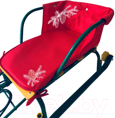 Сиденье для санок Mega Toys С кнопками / МТ53019