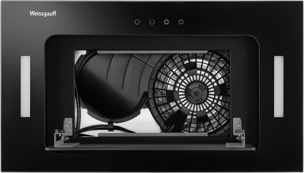 Вытяжка скрытая Weissgauff Intense 600 Touch Black Glass