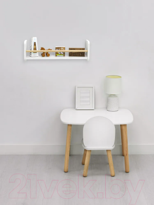 Полка Mega Toys 1 ярус 92011_ЛДСП / 93011_ЛДСП