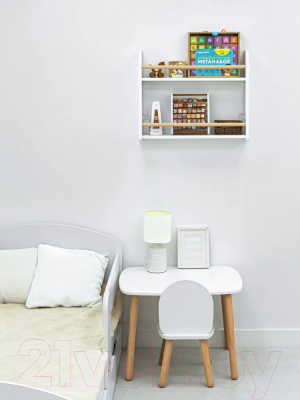 Полка Mega Toys 2 яруса / 92012_ЛДСП