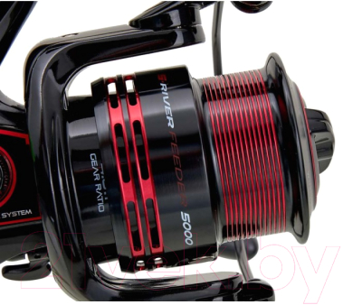 Катушка безынерционная Flagman Fishing S-River Feeder 5000 ручка вкручивается / SRSI5000