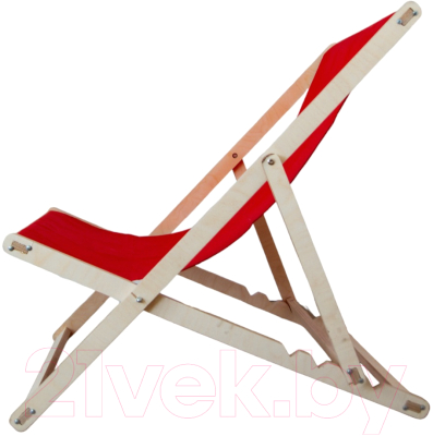 Кресло-шезлонг складное КомфортПром С тканевым сиденьем / 10223376