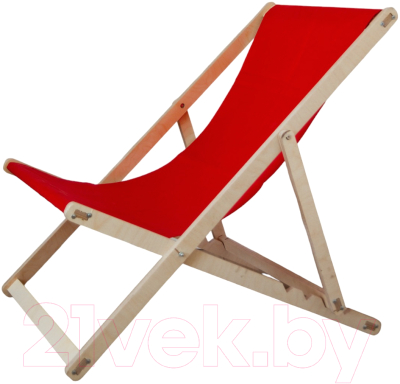 Кресло-шезлонг складное КомфортПром С тканевым сиденьем / 10223376