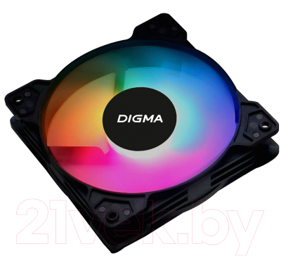 Вентилятор для корпуса Digma DFAN-FRGB1