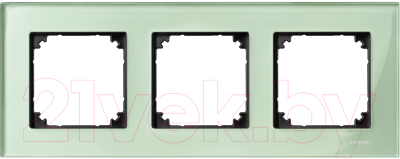 Рамка для выключателей и розеток Schneider Electric Merten MTN404304 - фото