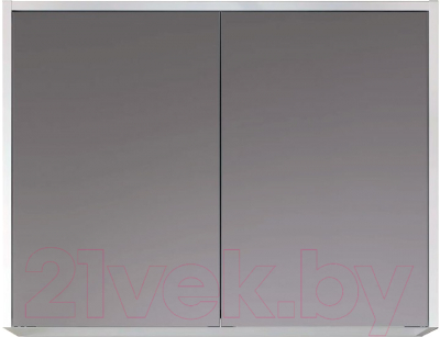 Шкаф с зеркалом для ванной Riho Porto / FPO080DP0S27 - фото