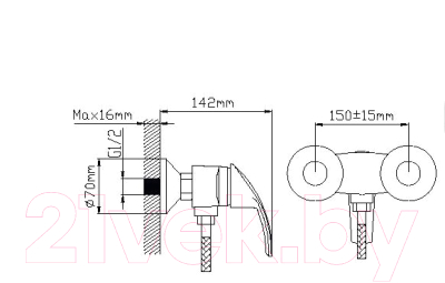 Смеситель Wisent WP20007