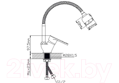 Смеситель Wisent WP58201