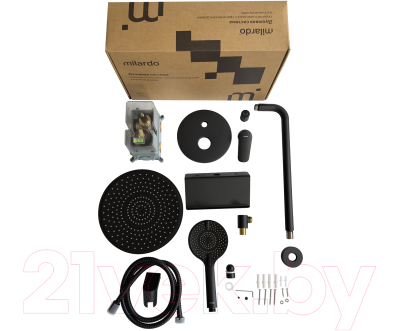 Душевая система со смесителем IDDIS Rora / RORBL02M67