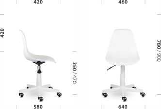 Кресло офисное UTFC Шелл GTS С-21