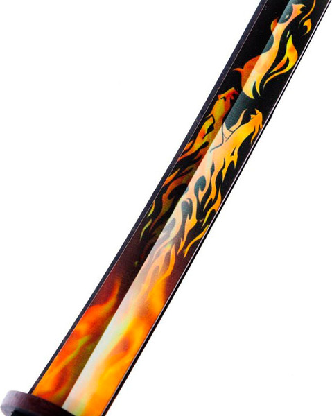 Меч игрушечный Sima-Land Катана драгон с огнем / 9335800