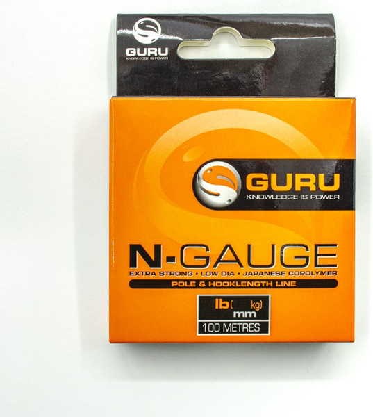Леска монофильная Guru N-Gauge 100м / GNG11
