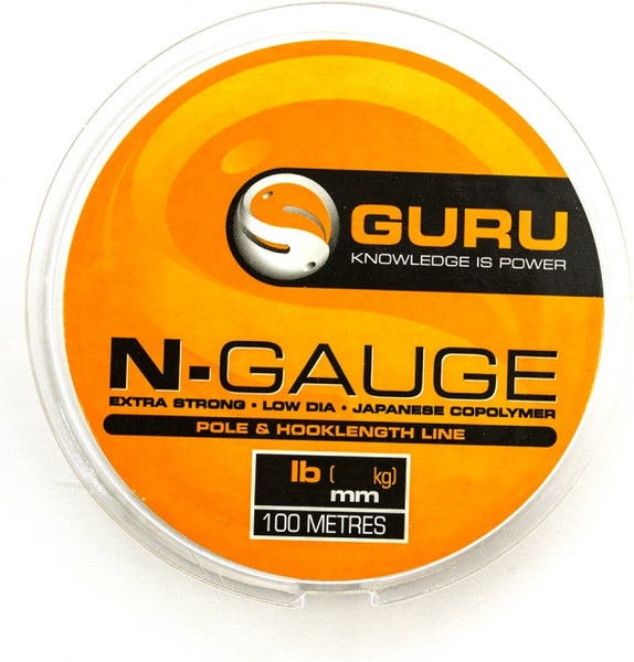 Леска монофильная Guru N-Gauge 100м / GNG13