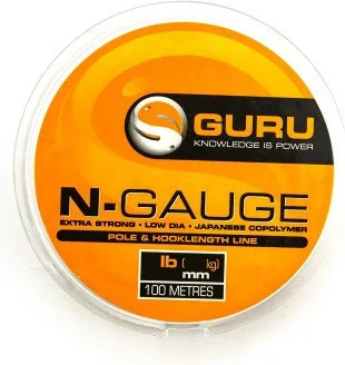 Леска монофильная Guru N-Gauge 100м / GNG19