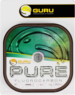 Леска флюорокарбоновая Guru Pure 50м / GFC08