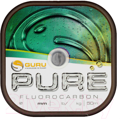 Леска флюорокарбоновая Guru Pure 50м / GFC18 - фото