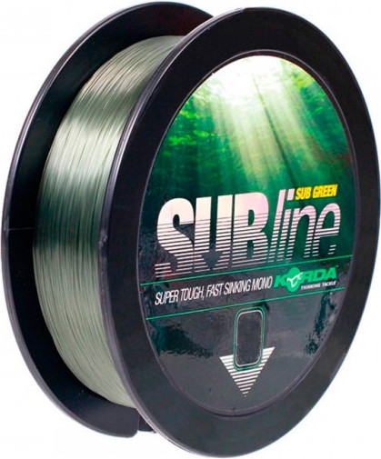 Леска монофильная Korda Subline Green / SUB10G