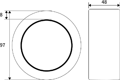Лента сигнальная Deli 33770